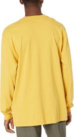 Carhartt Men's Loose Fit Heavyweight Long-Sleeve Pocket T-Shirt - Image 9